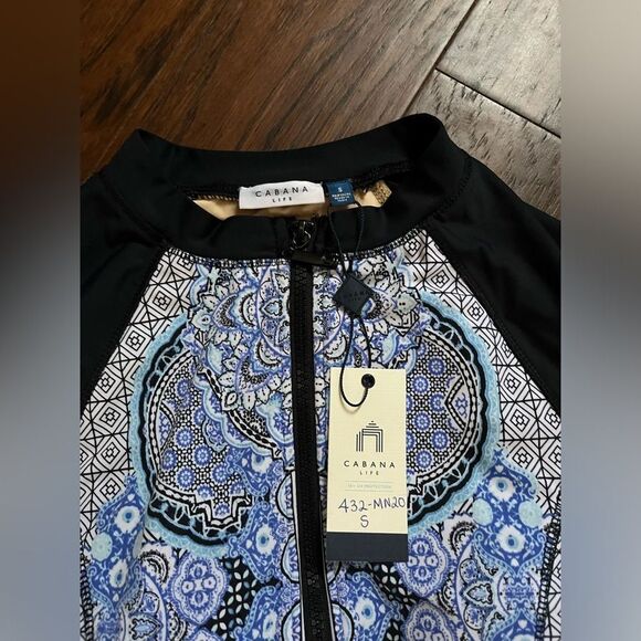 Cabana Life Midnight Marrakesh Unisuit One-Piece 50+UV Protection Size Small NWT - Picture 12 of 14